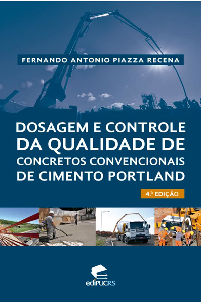 Capa do livro Dosagem e controle da qualidade de concretos convencionais de cimento portland