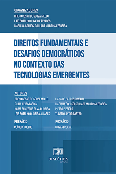 Capa do livro Direitos fundamentais e desafios democráticos no contexto das tecnologias emergentes