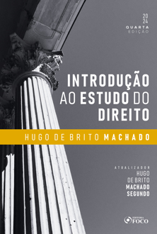Capa do livro Introdução ao estudo do direito