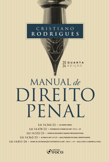 Capa do livro Manual de direito penal