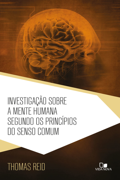 Capa do livro Investigação sobre a mente humana segundo os princípios do senso comum