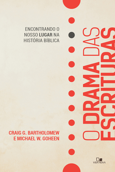 Capa do livro O drama das escrituras: encontrando o nosso lugar na história bíblica