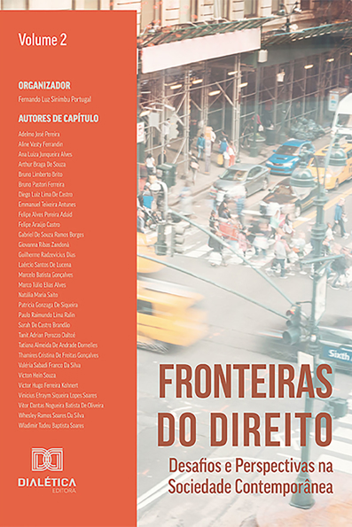 Capa do livro Fronteiras do direito: desafios e perspectivas na sociedade contemporânea