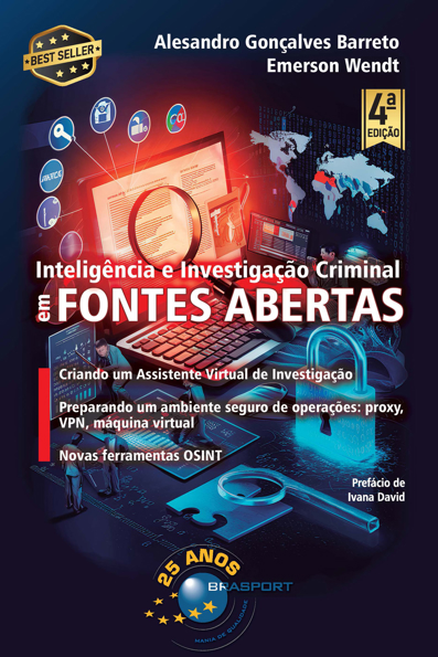 Capa do livro Inteligência e investigação criminal em fontes abertas