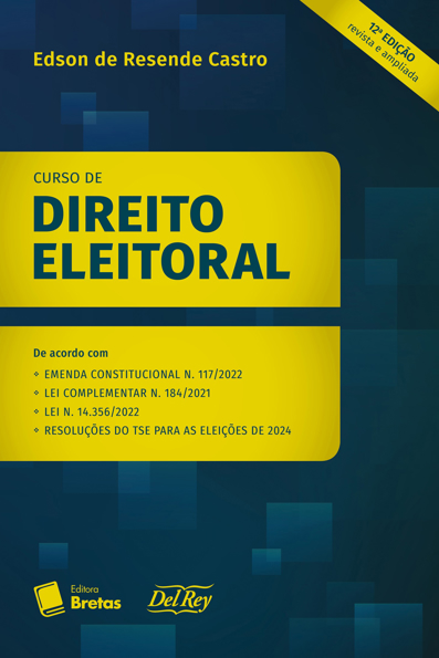 Capa do livro Curso de Direito eleitoral