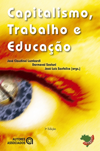 Capa do livro Capitalismo, trabalho e educação