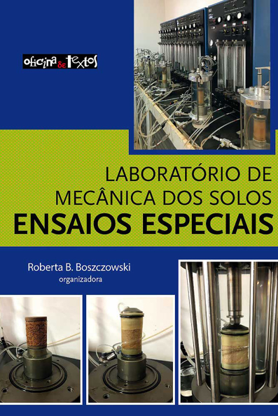 Capa do livro Laboratório de mecânica dos solos: ensaios especiais