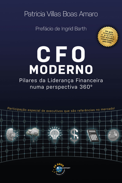 Capa do livro CFO Moderno: Pilares da Liderança Financeira numa perspectiva 360°