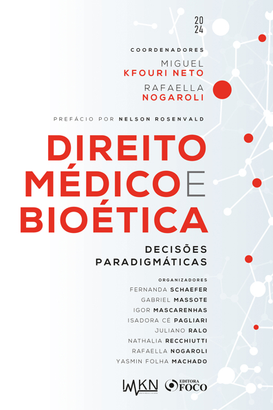 Capa do livro Direito Médico e Bioética - Decisões Paradigmáticas - 1ª ED - 2024