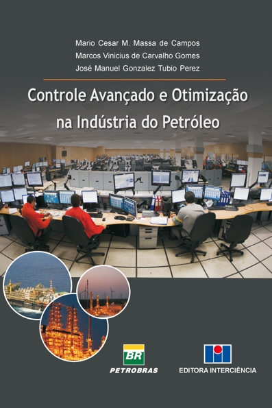 Capa do livro Controle avançado e otimização na indústria do petróleo