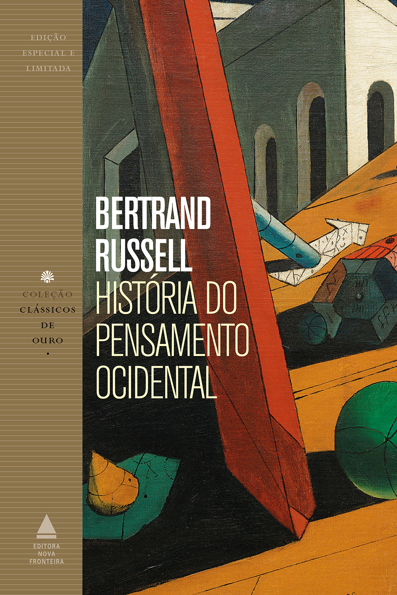 Capa do livro História do Pensamento Ocidental: a aventura dos pré-socráticos a Wittgenstein