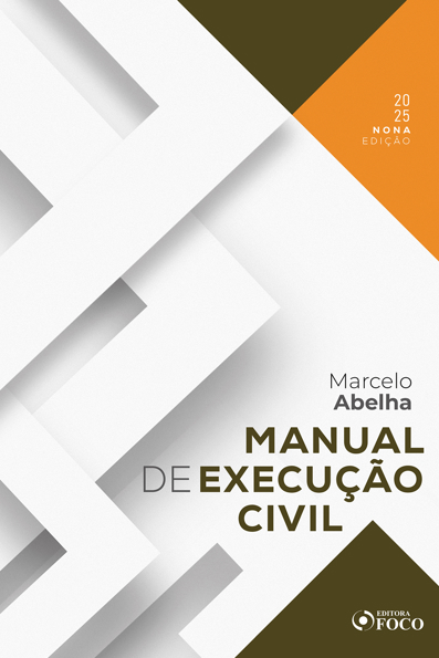 Capa do livro Manual de Execução Civil - 9ª Ed - 2025