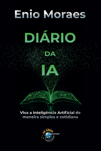 Capa do livro Diário da IA: Viva a Inteligência Artificial de maneira simples e cotidiana