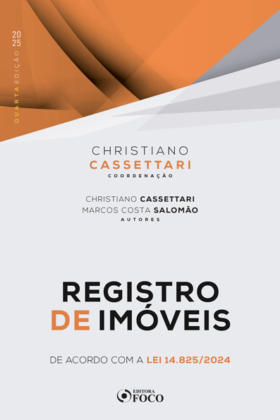 Capa do livro Registro de Imóveis - 4ª Ed - 2025