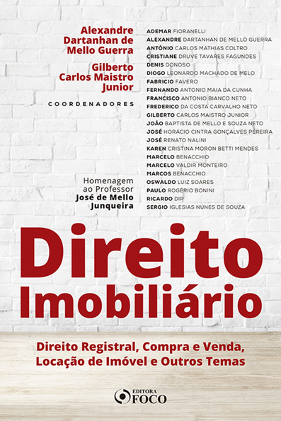Capa do livro Direito imobiliário: direito registral, direito notarial, locação de imóvel e outros temas