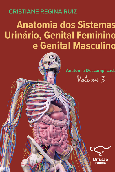 Capa do livro Anatomia dos sistemas urinário, genital feminino e genital masculino
