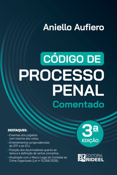 Capa do livro Código de processo penal: comentado