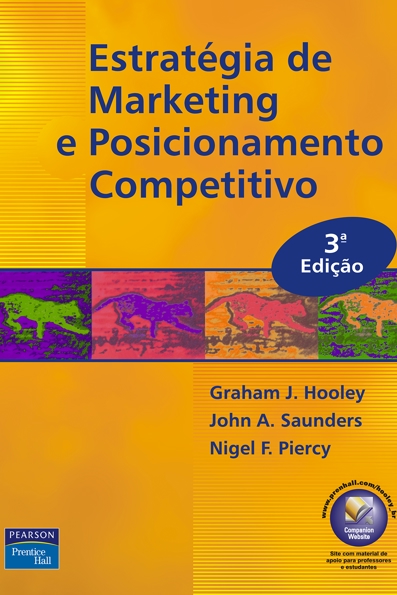 Capa do livro Estratégia de marketing e posicionamento competitivo