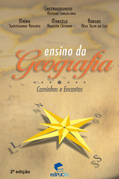 Capa do livro Ensino da geografia: caminhos e encantos